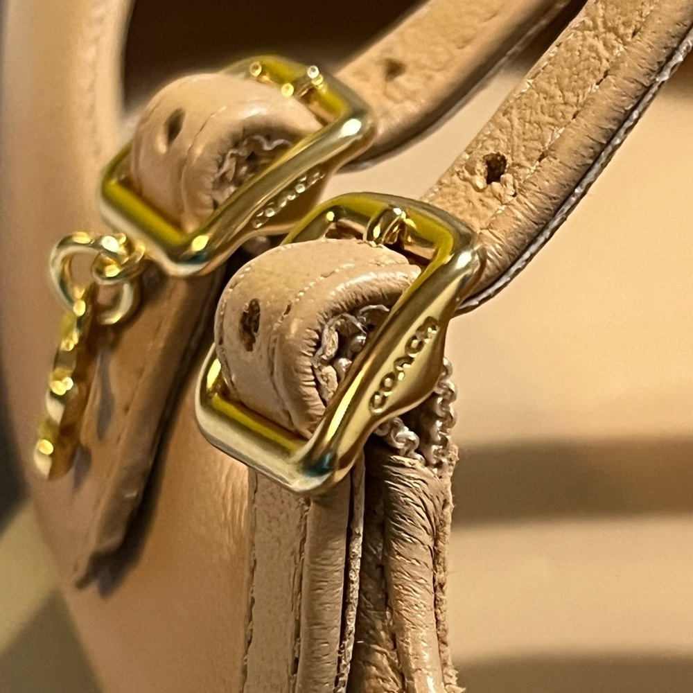 Coach Women's Whitley Leather Mary Jane Flat, Size 5.5B - Picture 9 of 16